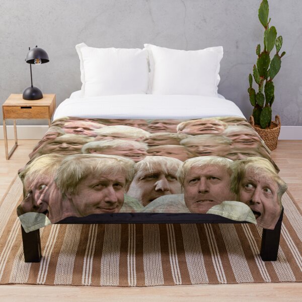 Boris Johnson Throw Blanket