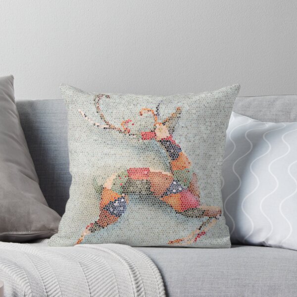 Item preview, Patchwork Reindeer in the Snow designed and sold by CreativeEm.