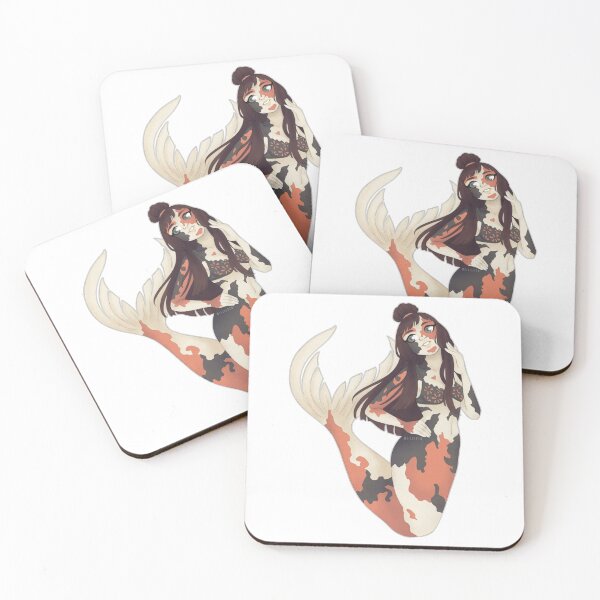 Item preview, Koi Fish Mermaid designed and sold by Weiliepew.