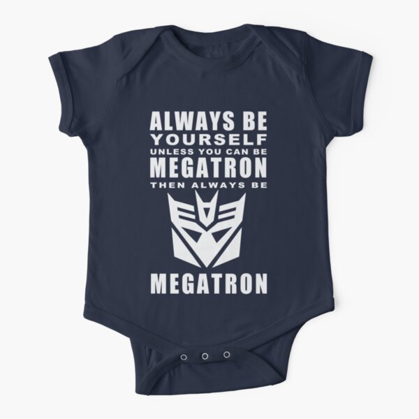 Always - Megatron Short Sleeve Baby One-Piece