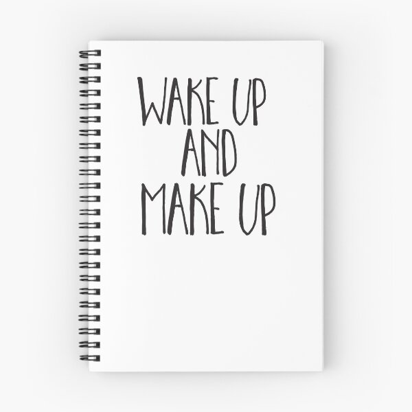 Item preview, WAKE UP AND MAKE UP designed and sold by jazzydevil.