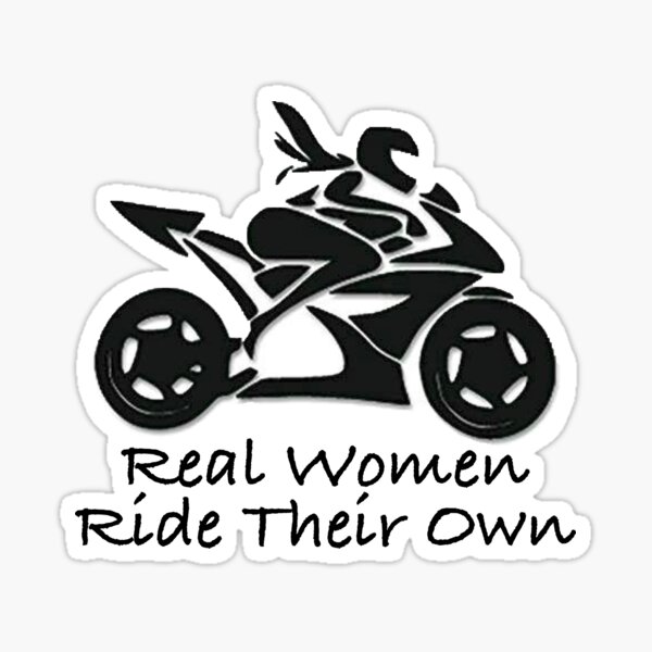 600px x 600px - Biker Girl Stickers for Sale | Redbubble