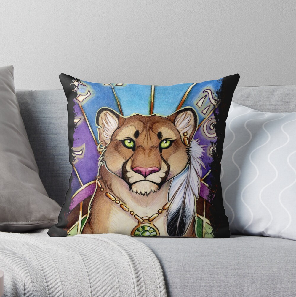 Item preview, Throw Pillow designed and sold by cybercat.