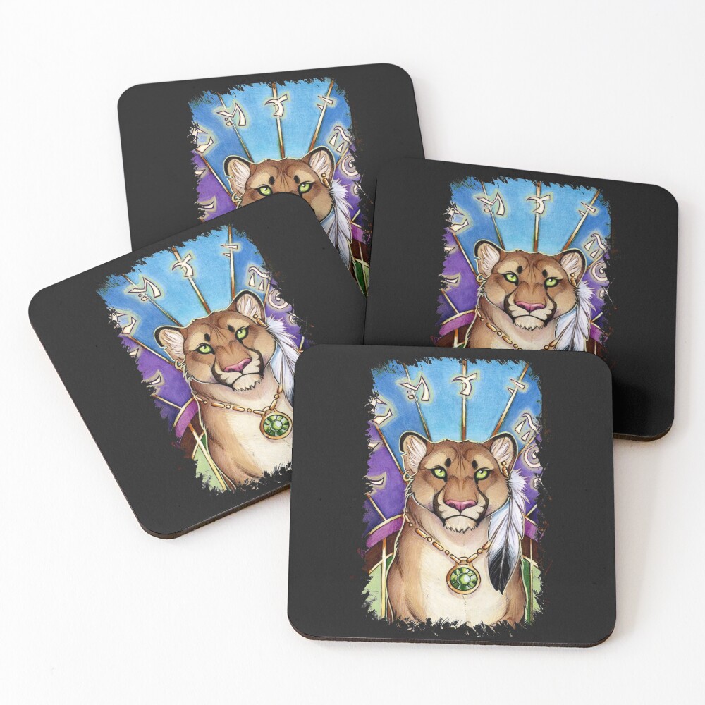 Item preview, Coasters (Set of 4) designed and sold by cybercat.