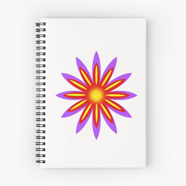 Item preview,  Purple, Red and Yellow Flower designed and sold by Dreamers-Escape.