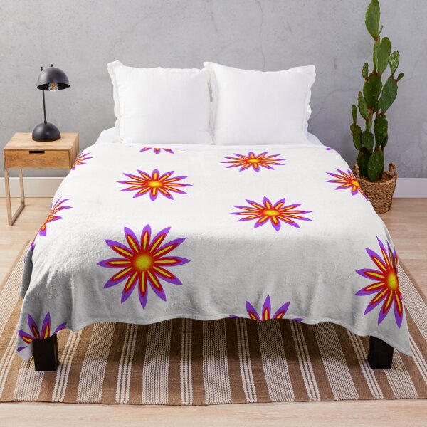 Item preview,  Purple, Red and Yellow Flower designed and sold by Dreamers-Escape.