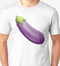 Eggplant Emoji Unisex T-Shirt