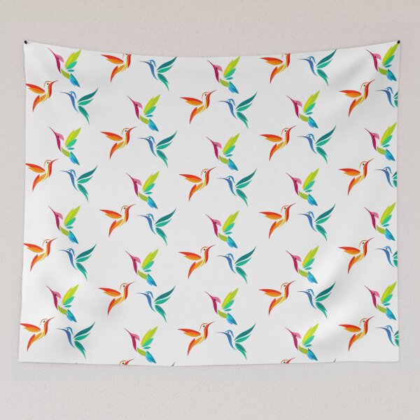 Item preview, Hummingbirds Times Three designed and sold by SerpentSkyArts.