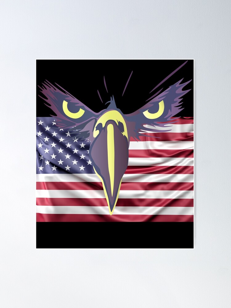 America Strong Eagle Flag