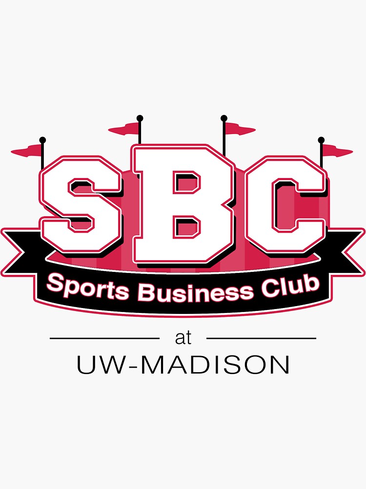 "Sports Business Club at UWMadison" Sticker for Sale by adimmig24
