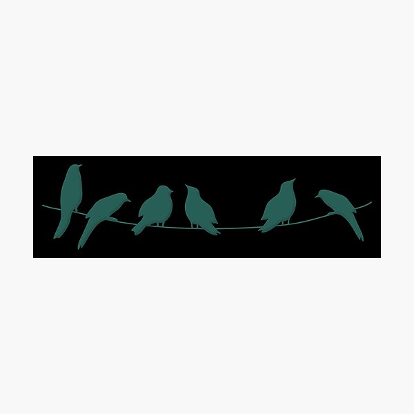 Item preview, Birds On A Wire  designed and sold by PartnerCove.