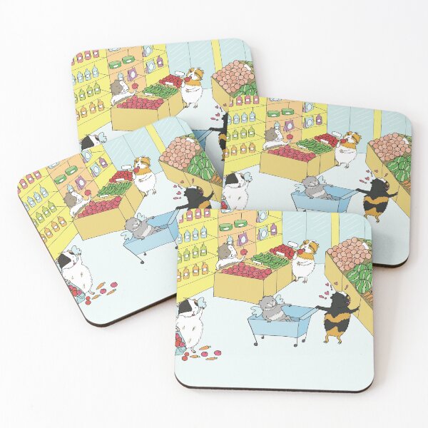 Item preview, Guinea Pigs in a supermarket!  designed and sold by mondesign26.