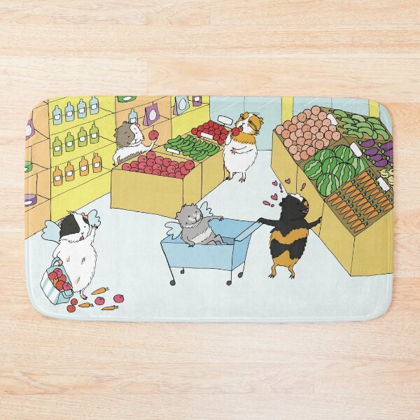 Item preview, Guinea Pigs in a supermarket!  designed and sold by mondesign26.