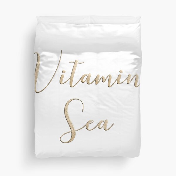 Vitamin Sea Duvet Cover