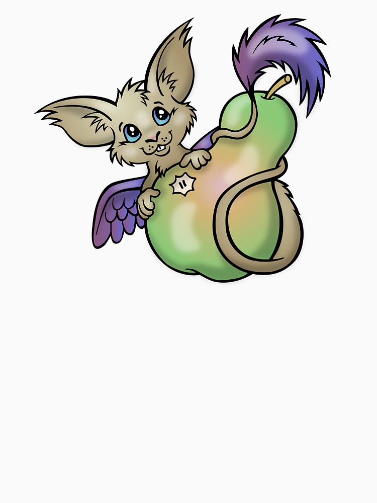 Yummy! - Fantasy Critter with Pear by CGafford