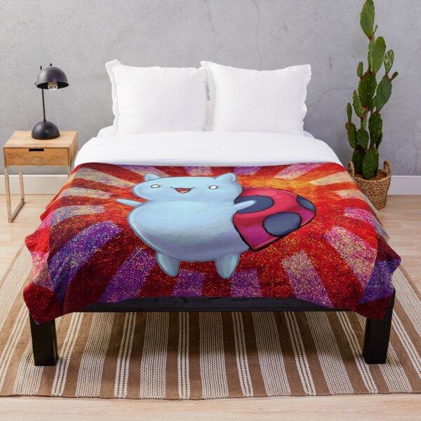 Catbug Parade Throw Blanket