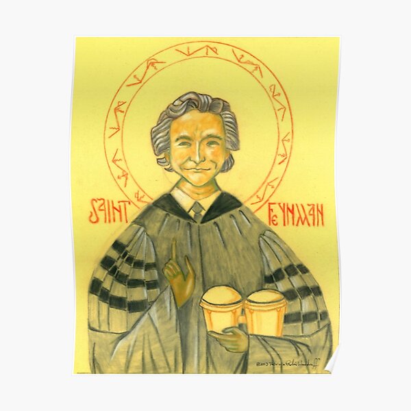 Saint Feynman Poster