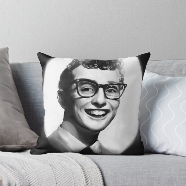 Aperçu de l'œuvre Buddy Holly Portrait créée et vendue par SayUncle.