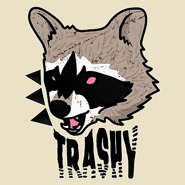 Artwork thumbnail, Trashy Bandit Rascal Raccoon by therealsadpanda