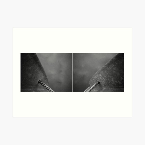 Floating Bridge (diptych 7/8) Art Print