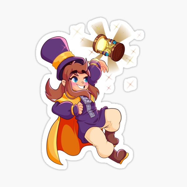 Hat Kid Stickers Redbubble