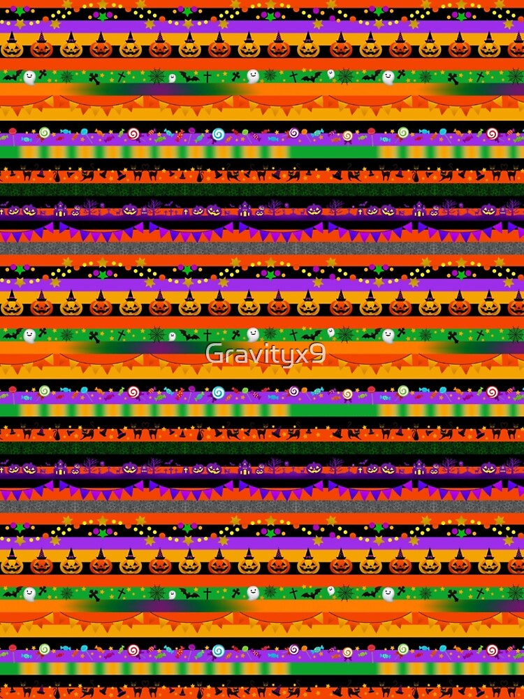 Halloween Striped Icons by Gravityx9