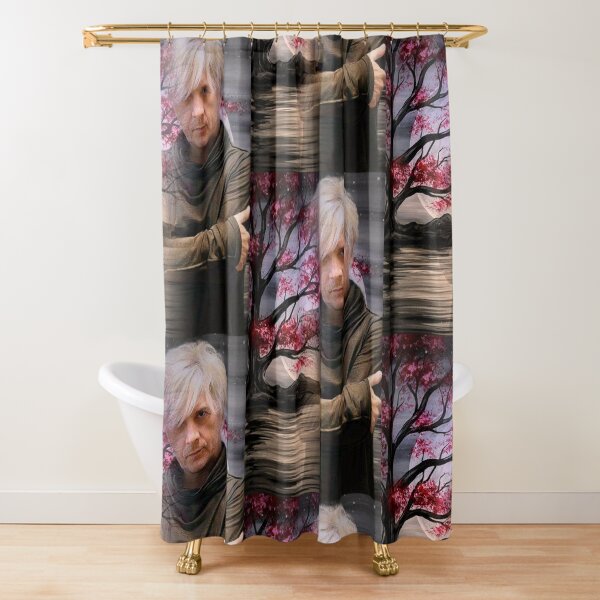 Nicolas Sirkis Indochine Shower Curtain