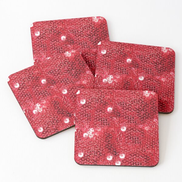 Item preview, Festive Red (Photo of Sequins - NOT REAL) designed and sold by Gravityx9.