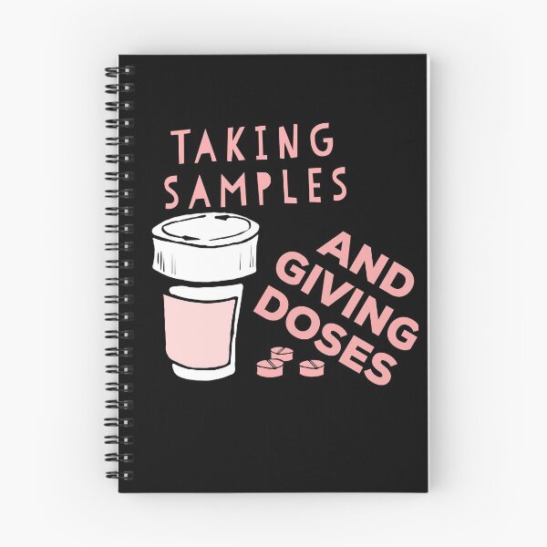 Item preview, Taking samples and giving doses designed and sold by WeMadeOurWorld.