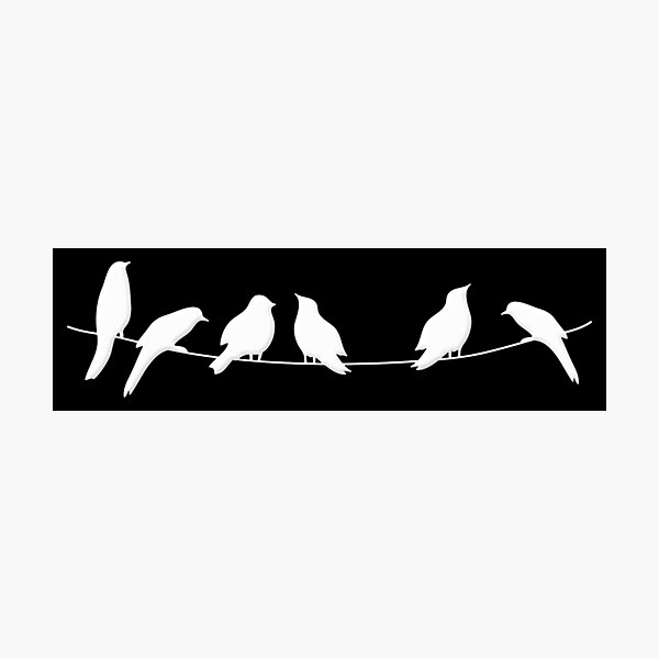 Item preview, Birds On A Wire  designed and sold by PartnerCove.