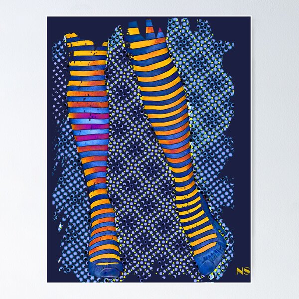 80's Flashdance Legwarmers Poster for Sale by TreacleMustard