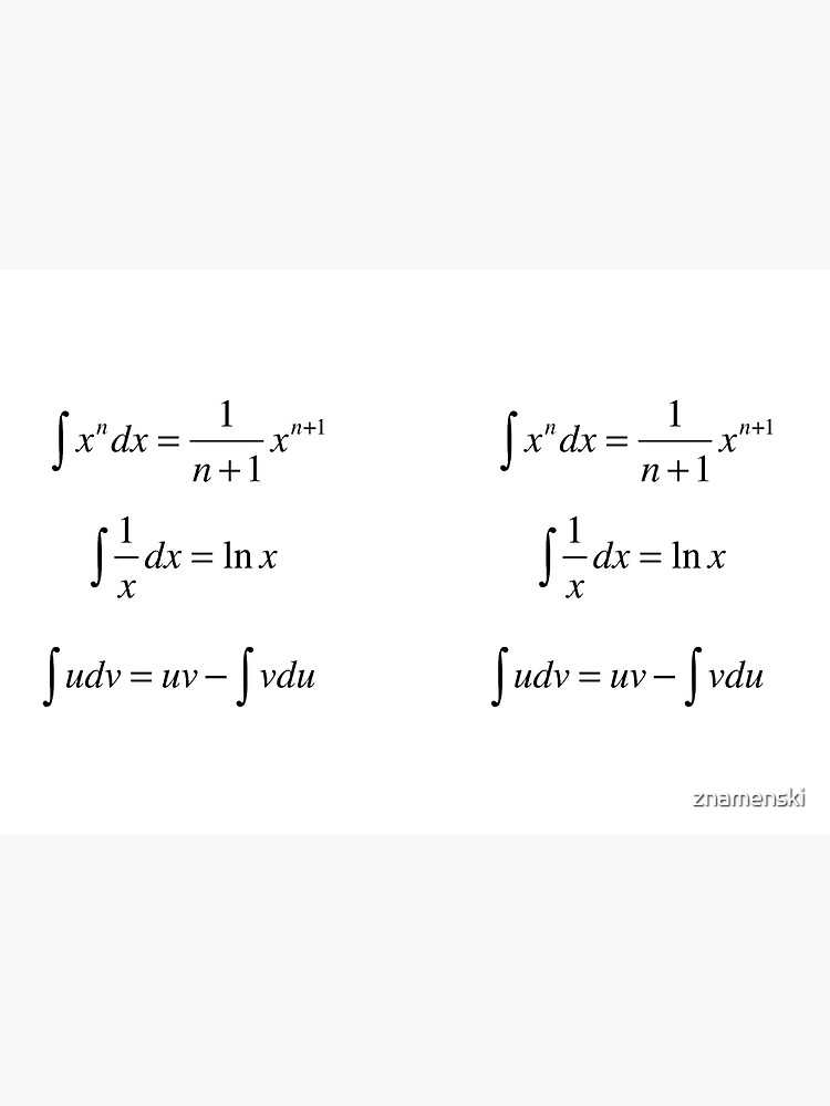 #Integrals, #math, #calculus, #mathematics, Integral, natural, logarithm, naturalLogarithm, exponent Physics by znamenski