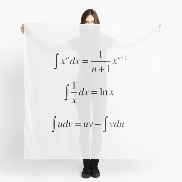 #Integrals, #math, #calculus, #mathematics, Integral, natural, logarithm, naturalLogarithm, exponent Physics Scarf