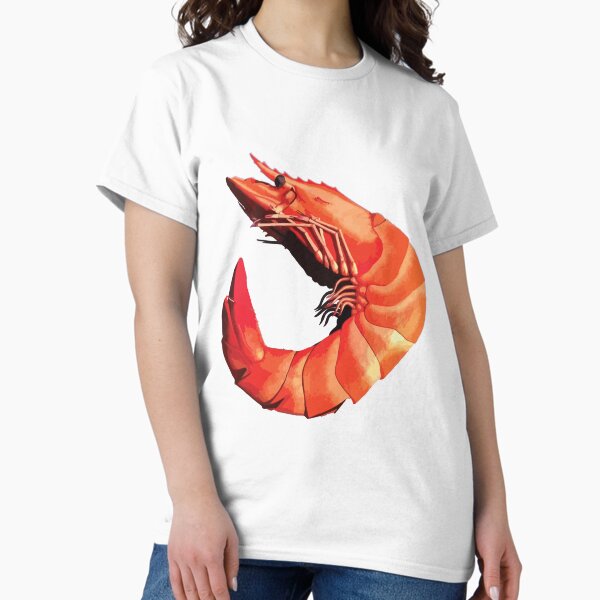 Vista previa del artículo con la obra «The Big Prawn», diseñado y vendido por DenAlex.