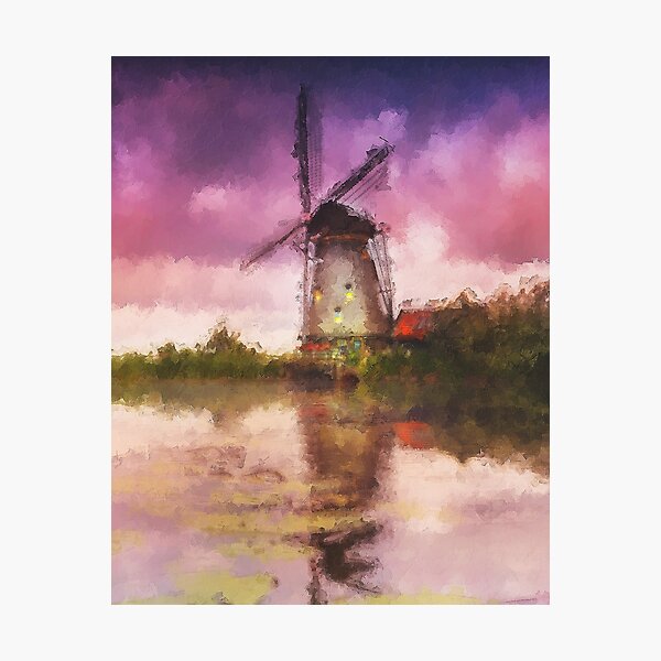 Item preview, Bucolic Paradise designed and sold by AM FineArtPrints.