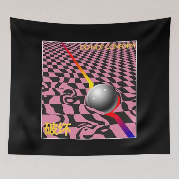 Item preview, Vaporwave Do Not Conform Disrupt Retro 80s Nonconformist designed and sold by Jay Bayne.