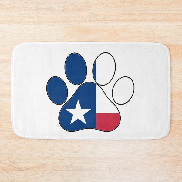Item preview, Texan Paw Flag designed and sold by wickedcartoons.
