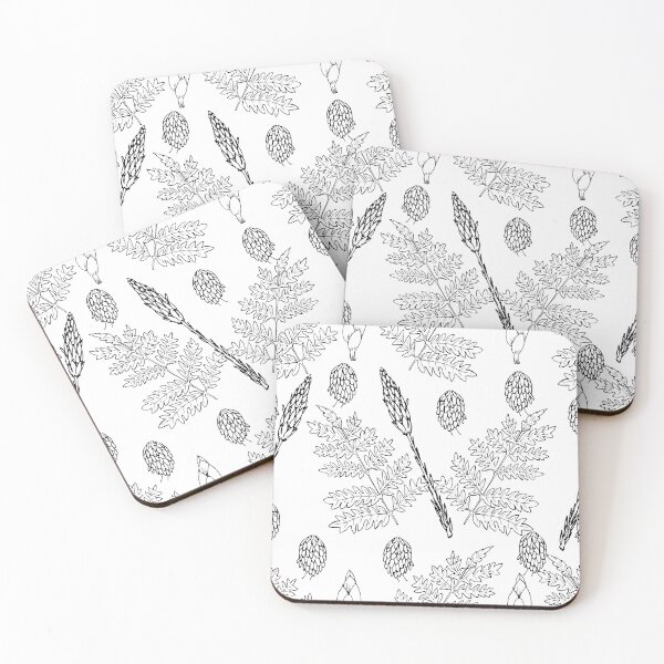 Item preview,  Botanical seamless pattern in vintage style. designed and sold by TrishaMcmillan.