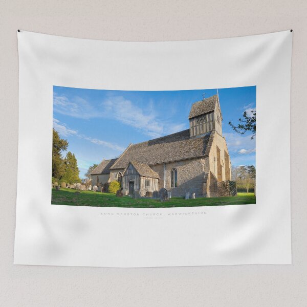 Item preview, Long Marston Church, Warwickshire designed and sold by andrewroland.