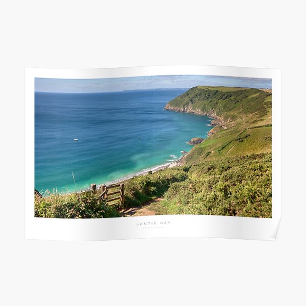 Lantic Bay, Cornwall Poster