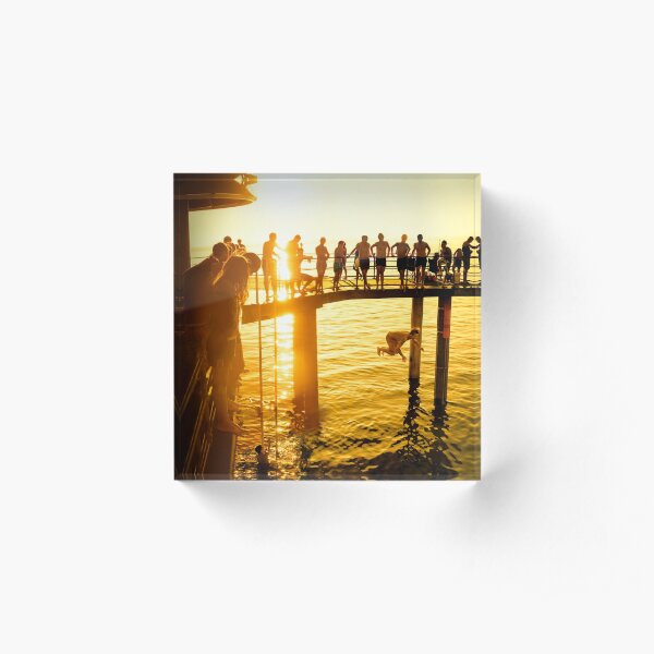 Summer Fun Acrylic Block