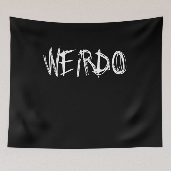 Item preview, WEIRDO Punk Emo T-Shirt Funny Goth Heavy Metal Shirt Gift designed and sold by theshirtinator.