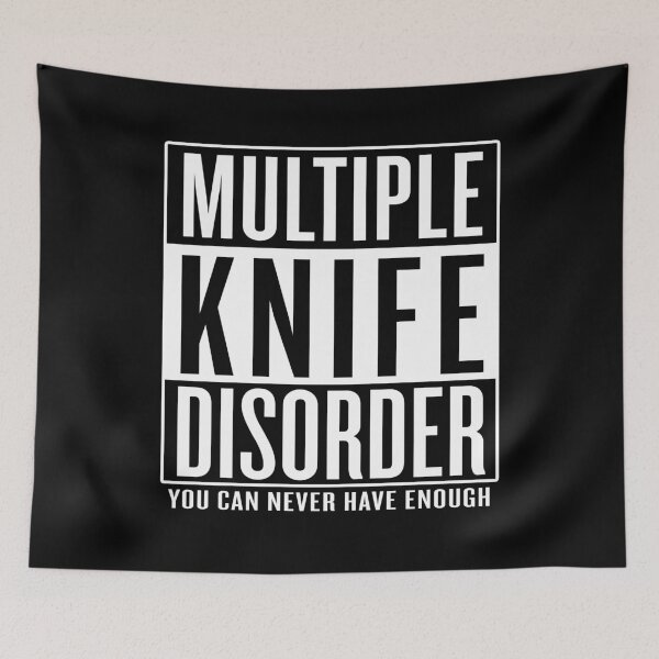 Item preview, Multiple Knife Disorder designed and sold by itsHoneytree.