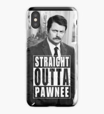 Striaght Outta Pawnee iPhone Case