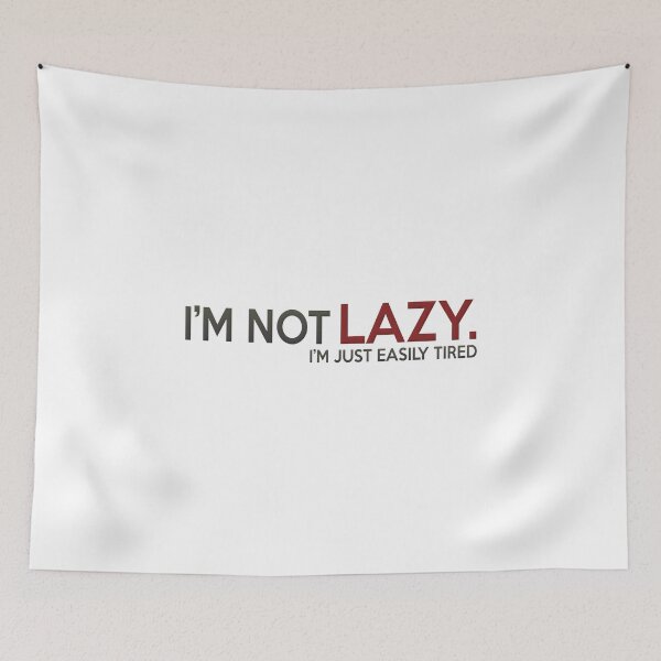 Aperçu de l'œuvre IM PAS LAZY - IM JUSTE FACILEMENT PNEU créée et vendue par PartnerCove.