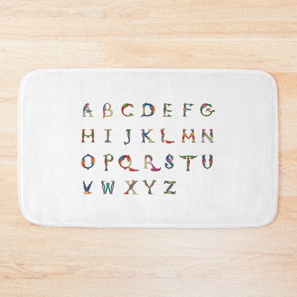 Item preview, English Alphabet with Trchnakir-Style Letters designed and sold by Avalyan.