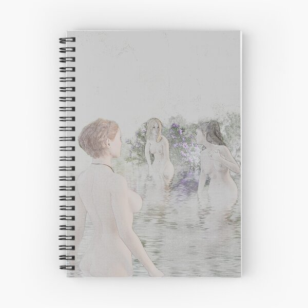 Item preview, Girls swimming in a lake | Sweden designed and sold by Andy Renard.
