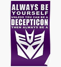 Always - Decepticon Poster