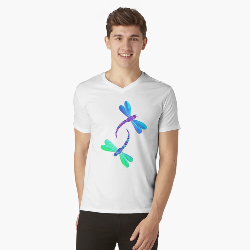 Item preview, V-Neck T-Shirt designed and sold by cynhaller.