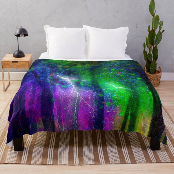 Item preview, Lightning Fire In Dark Forest designed and sold by mamazita.